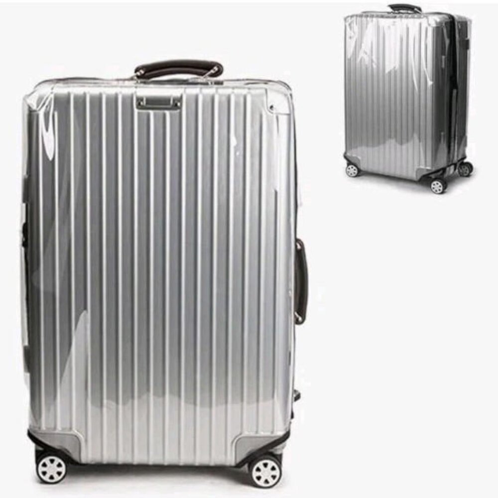 🐰PVC Suitcase Cover No Disassembly Required Clear Luggage Protector 24-in